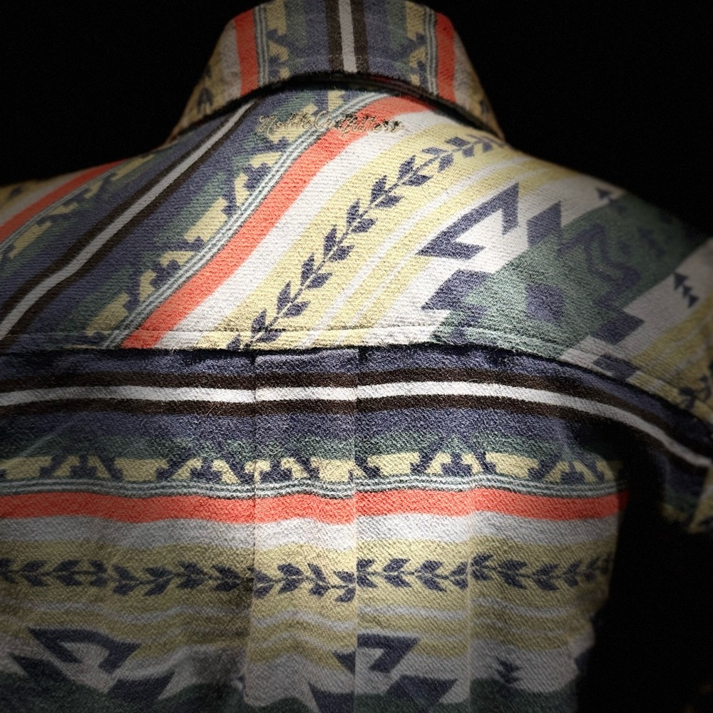 Women’s Multicolor Patterned Button Top - image 4